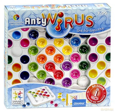 Antywirus - układanka logiczna Smart Games [GRA]