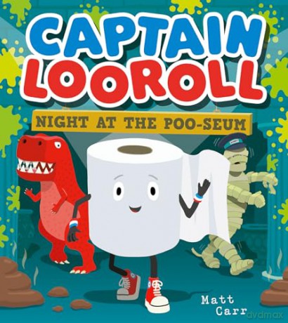 Captain Looroll Night At The Pooseum - Matt Carr [KSIĄŻKA]