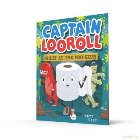 Captain Looroll Night At The Pooseum - Matt Carr [KSIĄŻKA]