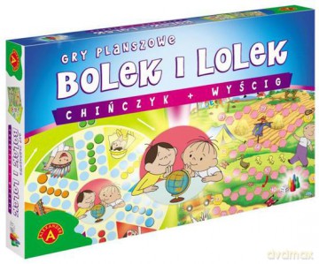 Bolek i Lolek - Chińczyk + Wyścig (duży) [GRA]