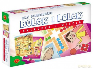 Bolek i Lolek - Chińczyk + Wyścig (mały) [GRA]