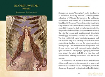 Celtic Goddesses, Witches, and Queens Oracle - Danu Forest [KSIĄŻKA]