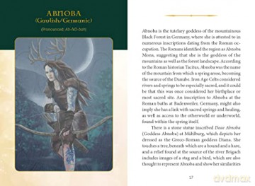 Celtic Goddesses, Witches, and Queens Oracle - Danu Forest [KSIĄŻKA]