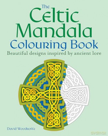 Celtic Mandala Colouring Book - David Woodroffe [KSIĄŻKA]