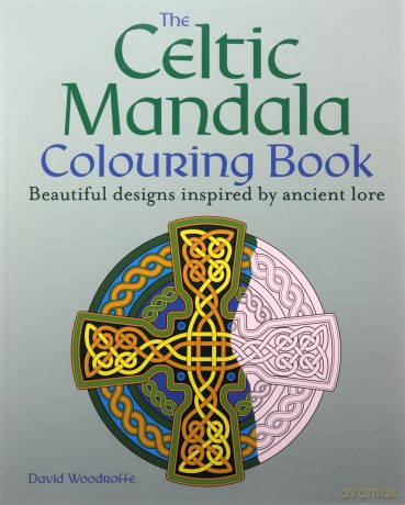 Celtic Mandala Colouring Book - David Woodroffe [KSIĄŻKA]
