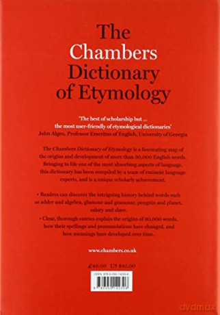 Chambers Dictionary Of Etymology - Chambers [KSIĄŻKA]