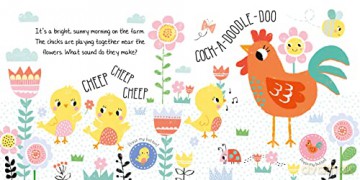 Cheep Cheep On The Noisy Farm Sound Book - 12 Exciting Animal Sound Buttons To Press And Play (Noisy Animals Sound Books) - Anna Madin [KSIĄŻKA]