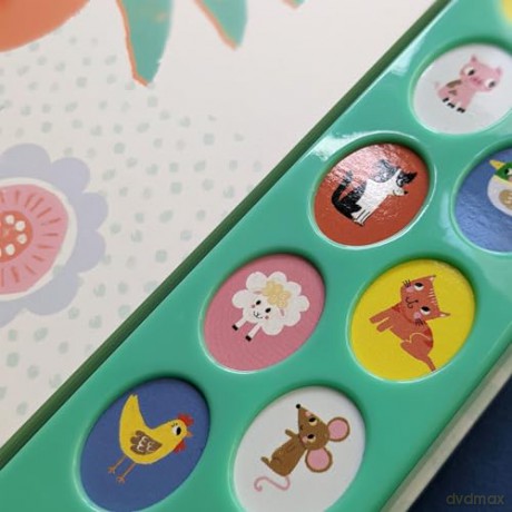 Cheep Cheep On The Noisy Farm Sound Book - 12 Exciting Animal Sound Buttons To Press And Play (Noisy Animals Sound Books) - Anna Madin [KSIĄŻKA]