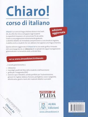 Chiaro!: Libro + audio e video online A1. Edizione aggiornata - Rossana Rossanda [KSIĄŻKA]