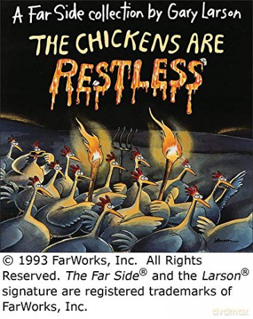 Chickens Are Restless Pa - Gary Larson [KOMIKS]