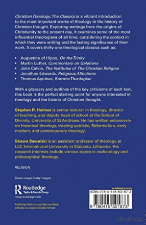 Christian Theology: The Classics - Stephen R Holmes [KSIĄŻKA]