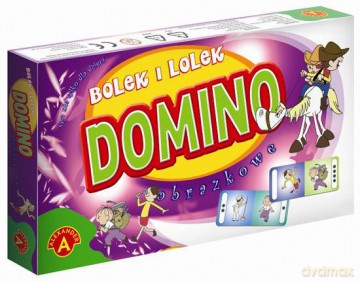 Domino obrazkowe - Bolek i Lolek [GRA]
