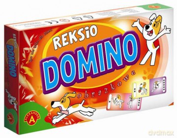 Domino obrazkowe - Reksio [GRA]