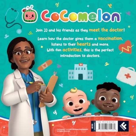 Cocomelon Lets Meet The Doctor - Cocomelon [KSIĄŻKA]