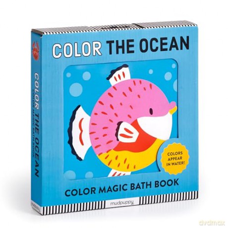Color The Ocean Color Magic Bath Book - Mudpuppy [KSIĄŻKA]