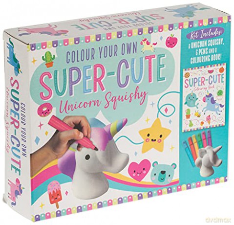 Colour Your Own Super-Cute Unicorn Squishy - Make Believe Ideas [KSIĄŻKA]