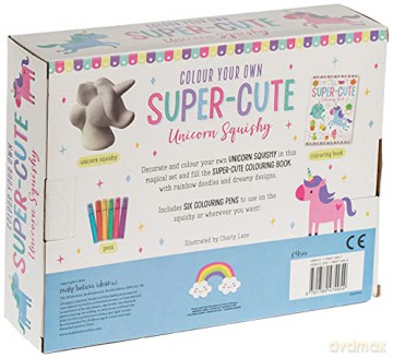 Colour Your Own Super-Cute Unicorn Squishy - Make Believe Ideas [KSIĄŻKA]