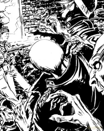 Commando Presents Commandos Vs. Zombie [KSIĄŻKA]