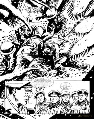 Commando Presents Commandos Vs. Zombie [KSIĄŻKA]