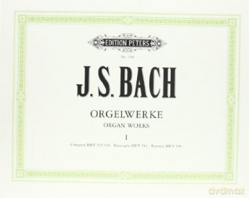 Complete Organ Works Vol 1 - Johann Sebasti Bach [KSIĄŻKA]