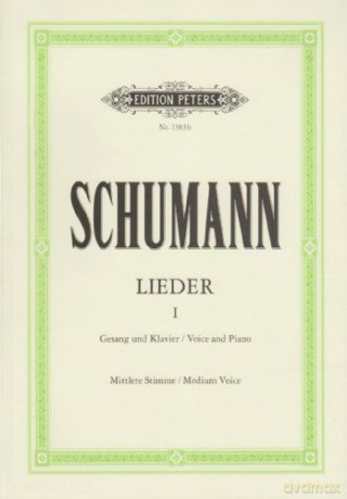 Complete Songs Vol 1 Medium Voice - Robert Schumann [KSIĄŻKA]