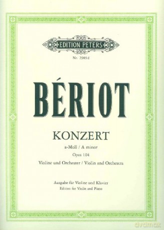 Concerto No 9 In A Minor Op 104 - Charles Augu B Riot [KSIĄŻKA]
