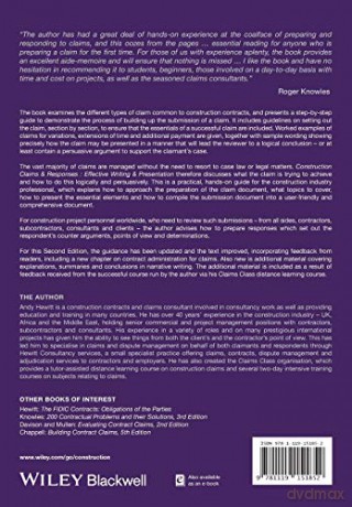 Construction Claims And Responses [KSIĄŻKA]