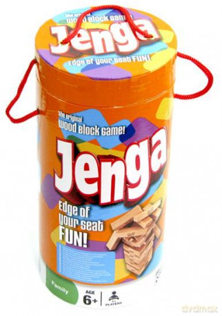 Jenga Super (edycja pomarańczowa) [GRA]