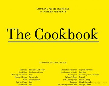 Cooking With Scorsese The Cookbook - Unknown [KSIĄŻKA]