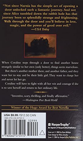Coraline - Neil Gaiman [KSIĄŻKA]