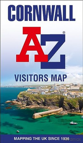 Cornwall A-Z Visitors Map - A-Z Maps [KSIĄŻKA]