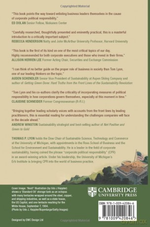 Corporate Political Responsibility - Thomas P. Lyon [KSIĄŻKA]
