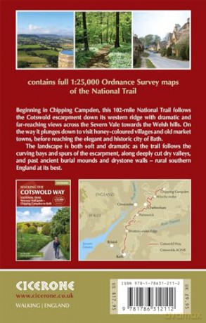 Cotswold Way Map Booklet - Kev Reynolds [KSIĄŻKA]