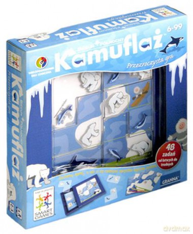 Kamuflaż - układanka logiczna Smart Games [GRA]