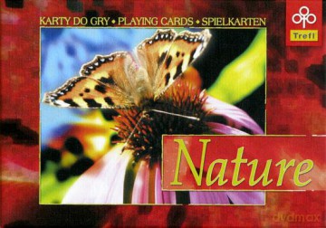 TREFL Karty do gry 2x55 listków Nature [GRA]