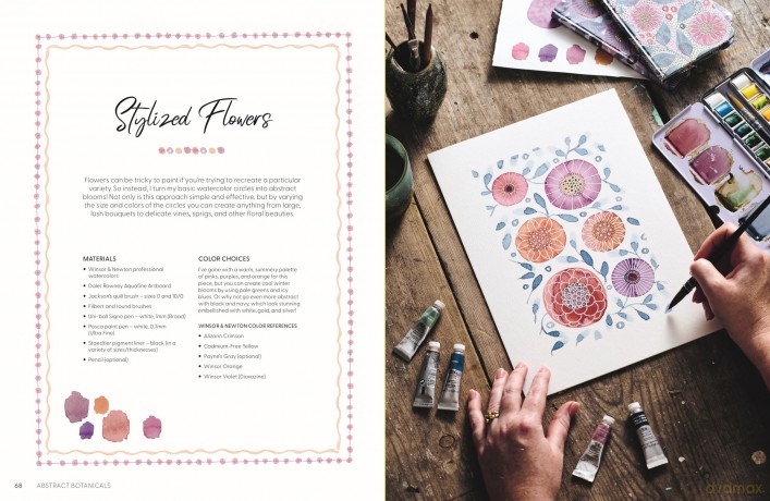Creative Abstract Watercolor - Kate Rebecca Leach [KSIĄŻKA]