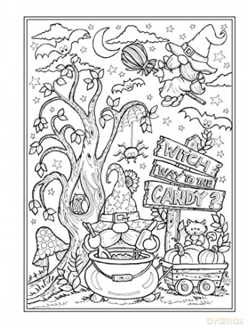 Creative Haven Autumn Harvest Coloring Book - Teresa Goodridge [KSIĄŻKA]