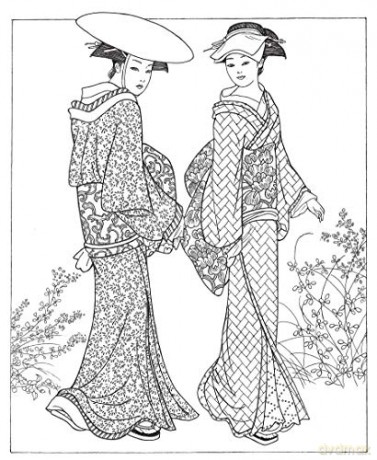 Creative Haven Jap Kimono Des C B - Sun Ming Ju [KSIĄŻKA]