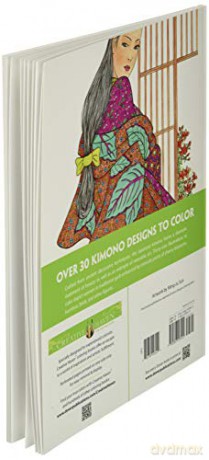 Creative Haven Jap Kimono Des C B - Sun Ming Ju [KSIĄŻKA]