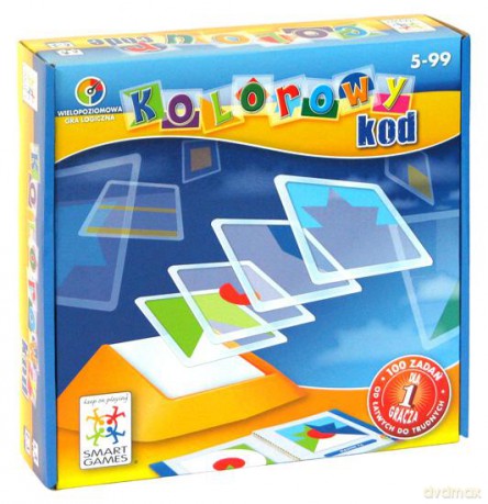 Kolorowy kod - układanka logiczna Smart Games [GRA]
