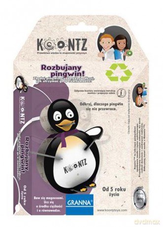 Koontz: Rozbujany pingwin! (puzzle naukowe) [GRA]