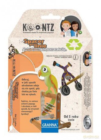 Koontz: Spacer po linie (puzzle naukowe) [GRA]