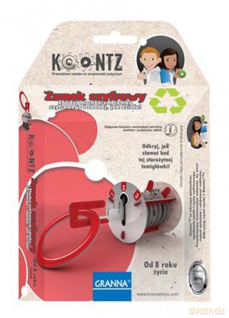 Koontz: Zamek szyfrowy (puzzle naukowe) [GRA]