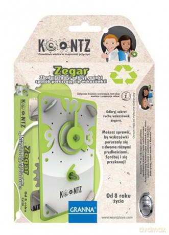 Koontz: Zegar (puzzle naukowe) [GRA]