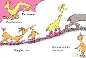 Cuntos Cuntos Pies The Foot Book - Dr Seuss [KSIĄŻKA]