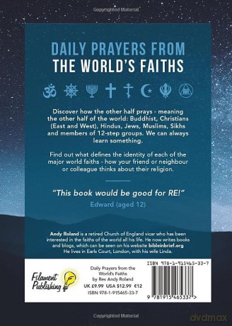 Daily Prayers From The Worlds Faiths - Rev Andy Roland [KSIĄŻKA]