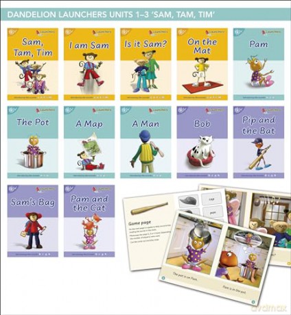 Dandelion Launchers Units 1-3 - Phonic Books [KSIĄŻKA]