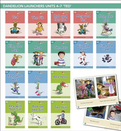 Dandelion Launchers Units 4-7 - Phonic Books [KSIĄŻKA]
