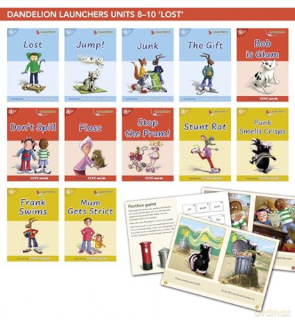 Dandelion Launchers Units 8-10 'Lost' - Phonic Books [KSIĄŻKA]