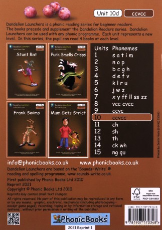 Dandelion Launchers Units 8-10 'Lost' - Phonic Books [KSIĄŻKA]